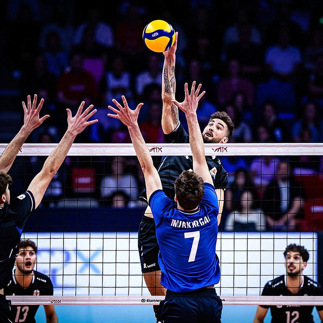 Cậu bé 13 tuổi Qatar gây sốc Asian Volleyball Championship với 12 điểm và 5 đòn chắn, đội bóng thua trận mở màn Cậu bé 13 tuổi Qatar gây sốc Asian Volleyball Championship với 12 điểm và 5 đòn chắn, đội bóng thua trận mở màn
